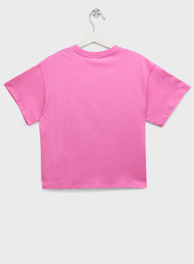 اتش اند ام تيشيرت قطن مطبوع